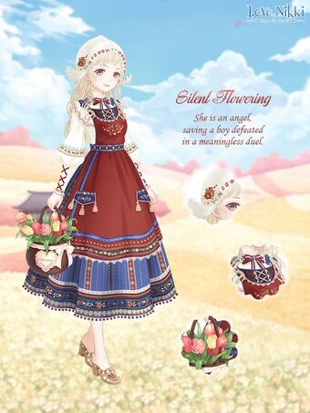 love nikki green tea parasol