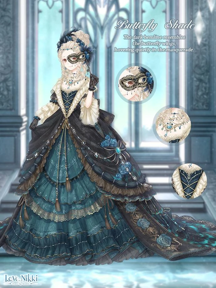 Butterfly Shade Love NikkiDress UP Queen! Wiki FANDOM powered by Wikia