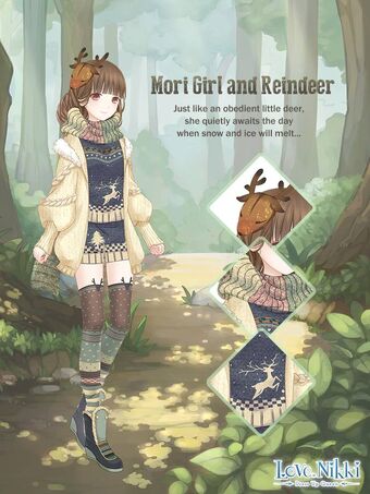 Mori Girl And Reindeer Love Nikki Dress Up Queen Wiki Fandom