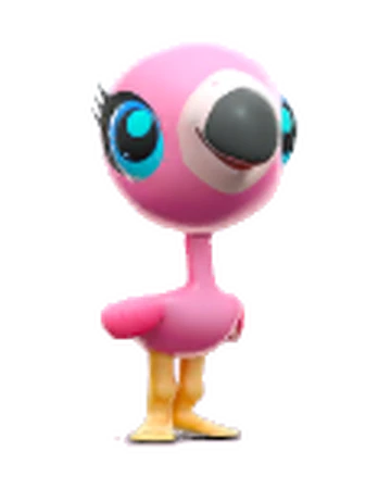 littlest pet shop flamingo