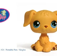 littlest pet shop golden retriever