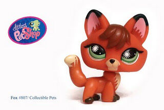 littlest pet shop fox