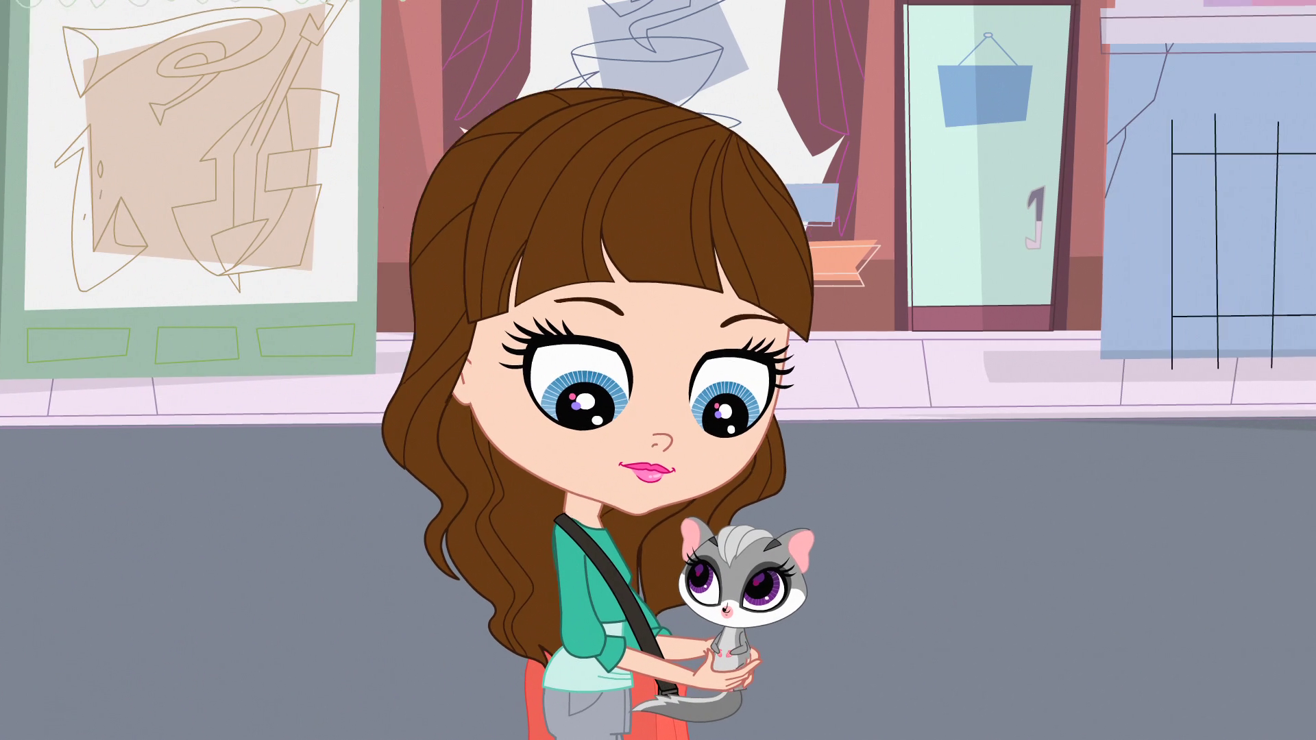 Image Blythe carrying Sweet Cheeks.png Littlest Pet Shop (2012 TV