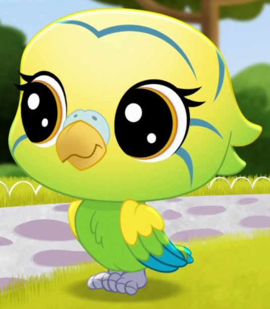 littlest pet shop parrot
