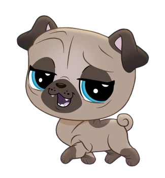 littlest pet shop pug
