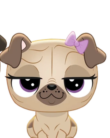 littlest pet shop pug