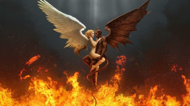 image angel between come devil favim com 2827375 jpg lucifer lucifer angel form