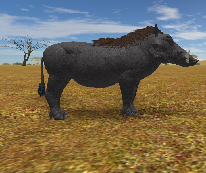 Common Warthog Roblox Wild Savannah Wiki Fandom - video climbing animation test roblox wild savannah wiki