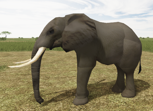 Bush Elephant Roblox Wild Savannah Wiki Fandom - wild savanna w i p roblox