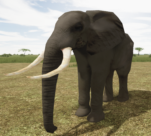 Bush Elephant Roblox Wild Savannah Wiki Fandom - wild savannah roblox how to unlock animals
