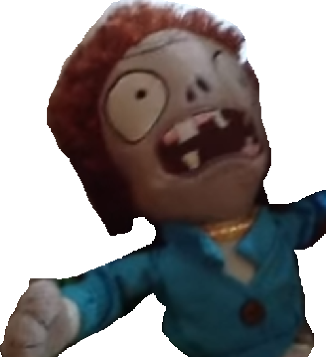 disco zombie plush