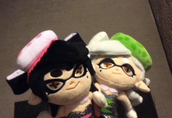 squid sisters plush