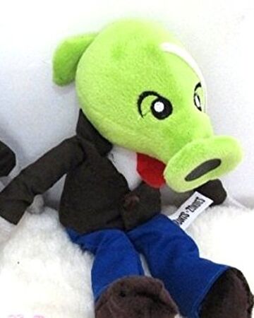 peashooter zombie plush