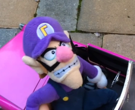 waluigi stuffed animal