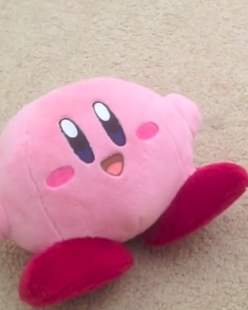 inhaling kirby plush