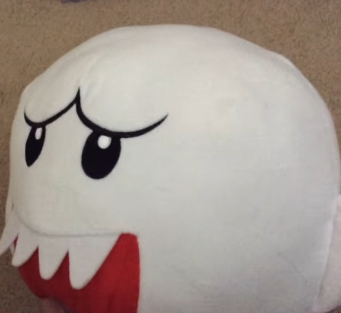 giant boo plush mario