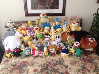mario characters stuffed animals