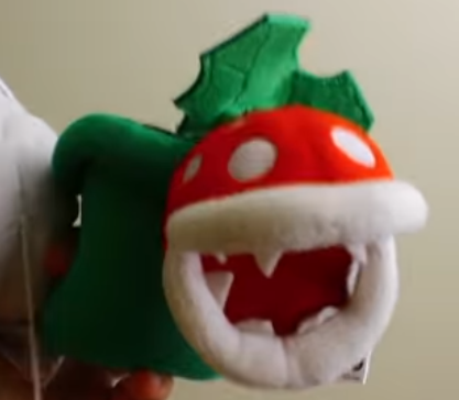 piranha plant plush