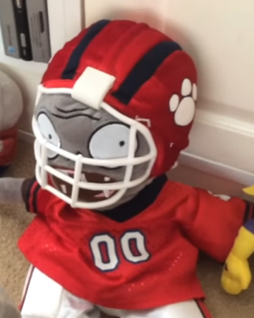 football zombie plush