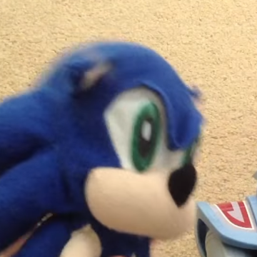 sanic plush