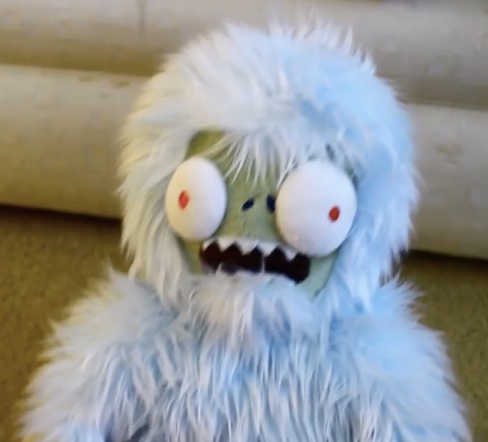 pvz yeti plush