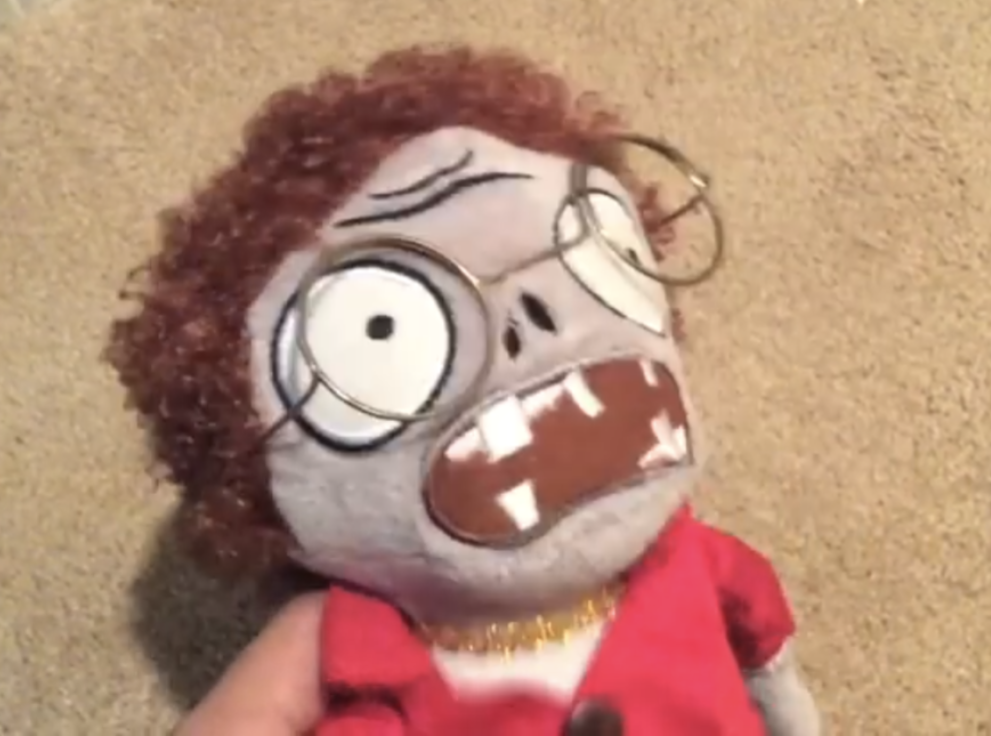 disco zombie plush