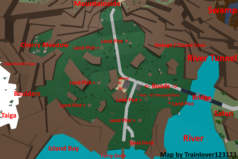 Roblox Lumber Tycoon Map