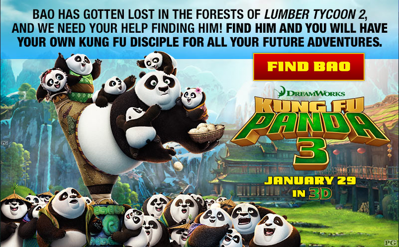 DreamWorks ''Kung Fu Panda 3'' Event | Lumber Tycoon 2 Wikia | FANDOM ...