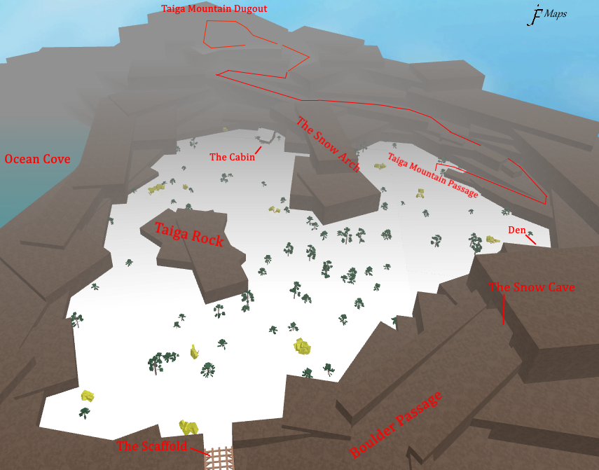 Lumber Tycoon Cave Map