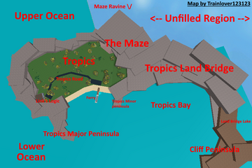 Tropics Lumber Tycoon 2 Wikia Fandom - roblox lumber tycoon 2 labyrinth map 2020