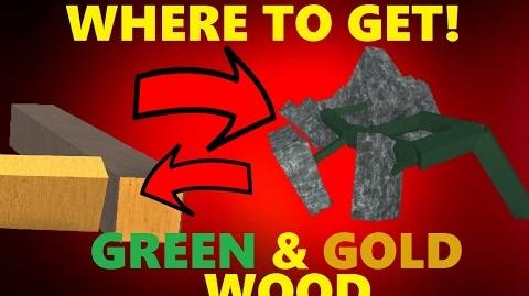 Video - WHERE TO FIND GOLD GREEN SWAMP WOOD Lumber Tycoon 2 Roblox
