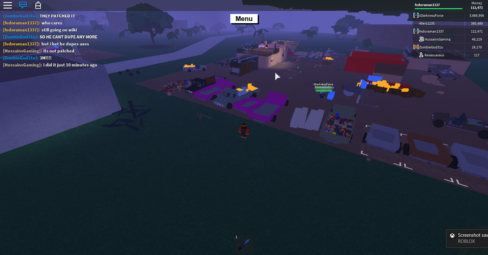 roblox lumber tycoon 2 how to dupe items Zombie Wood Lumber Tycoon 2