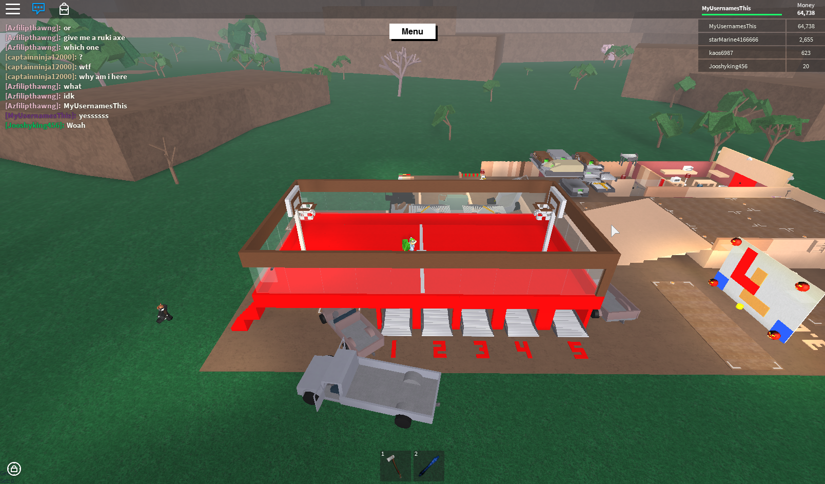 Good Automatic Loading Sawmill Setup Lumber Tycoon 2 Wikia Fandom - lumber tycoon 2 47 highest point on my base roblox lumber