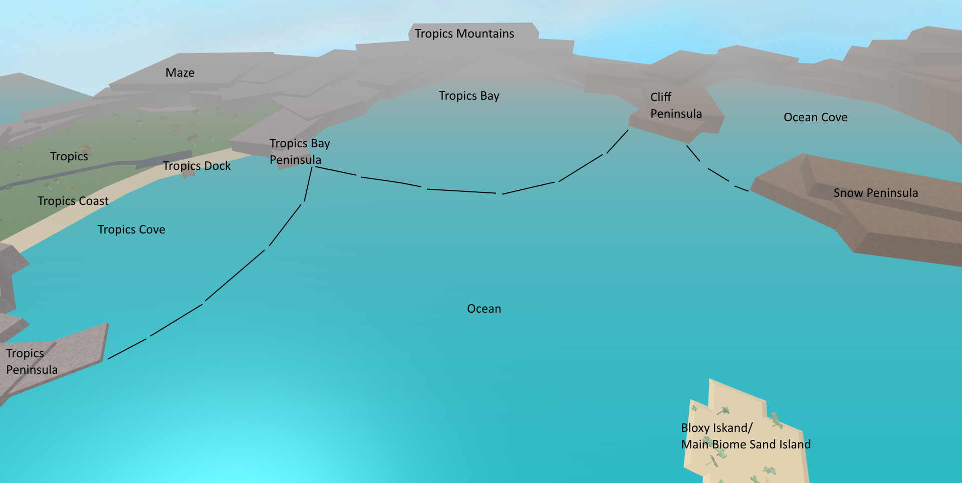 Mapa De Lumber Tycoon 2