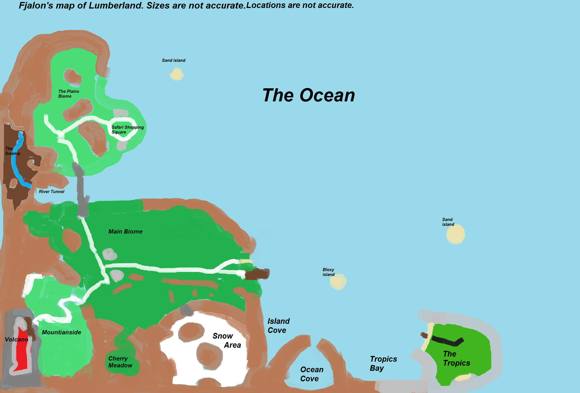 roblox lumber tycoon map