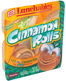 Lunchables Cinnamon Rolls