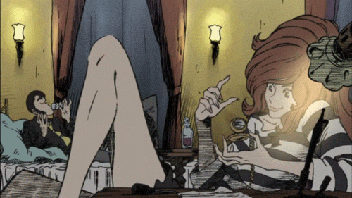 image fujiko bingo gif lupin iii wiki fandom powered by wikia