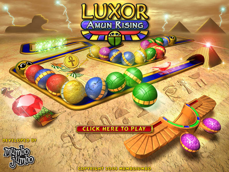 free downloadable luxor game