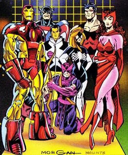 Avengers West Coast (Earth-616) by Morgan