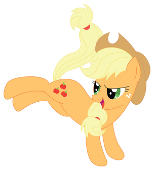 Applejack kick by daieny-d4pnoox