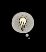 Hint light bulb icon 2