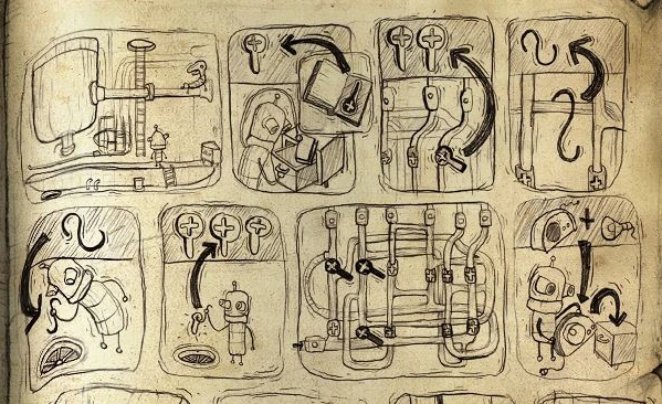 Машинариум прохождение в картинках пошагово крестики нолики