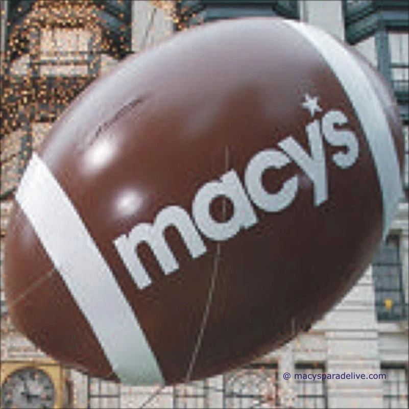 Macy's Football | Macy's Thanksgiving Day Parade Wiki ...
