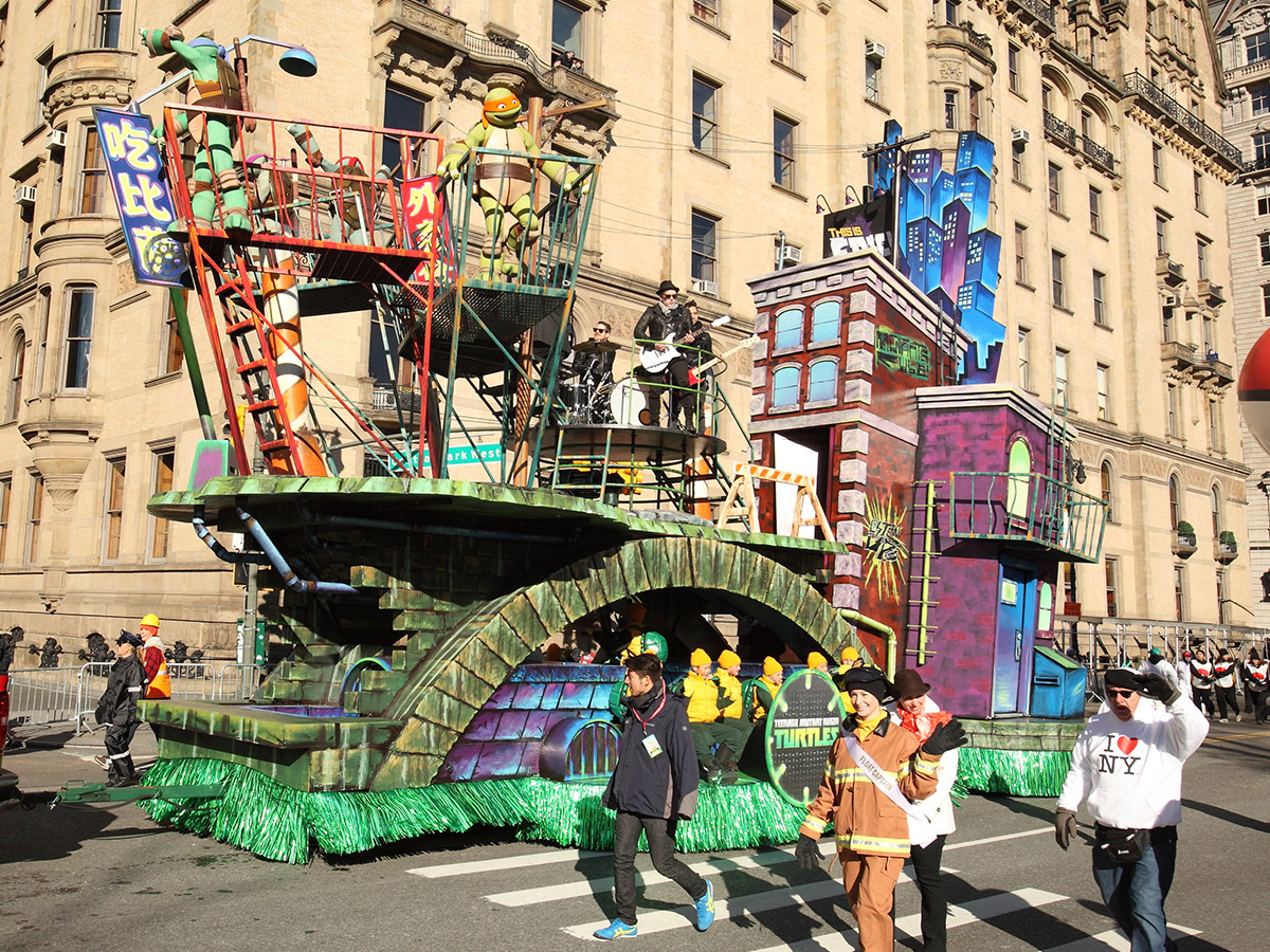 Teenage Mutant Ninja Turtles Macy's Thanksgiving Day Parade Wiki Fandom