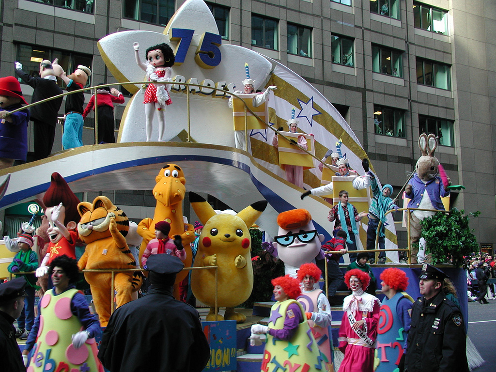 75 Parade Superstars (Float) Macy's Thanksgiving Day Parade Wiki