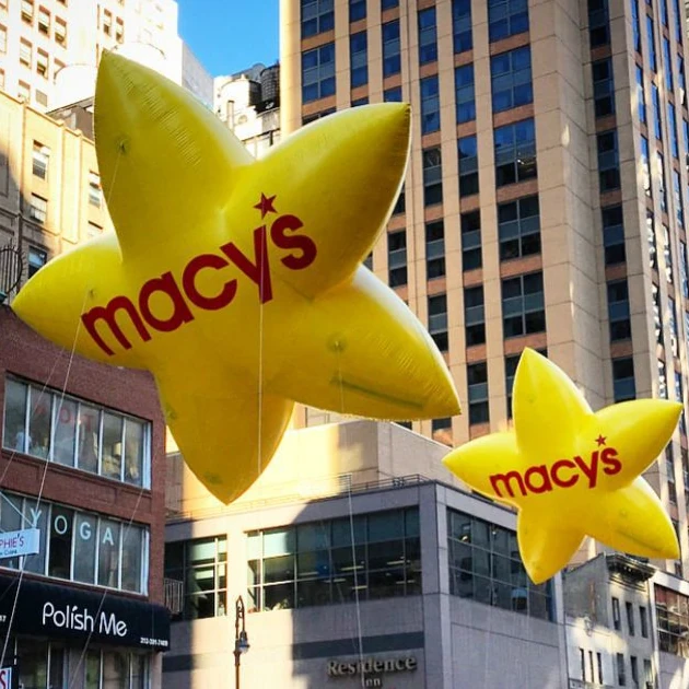 Yellow Macy's Stars Macy's Thanksgiving Day Parade Wiki FANDOM