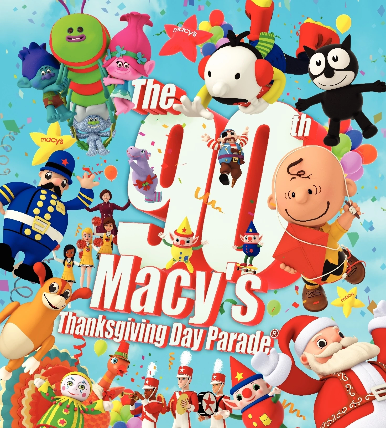 The 90th Annual Macy S Thanksgiving Day Parade Macy S Thanksgiving Day Parade Wiki Fandom
