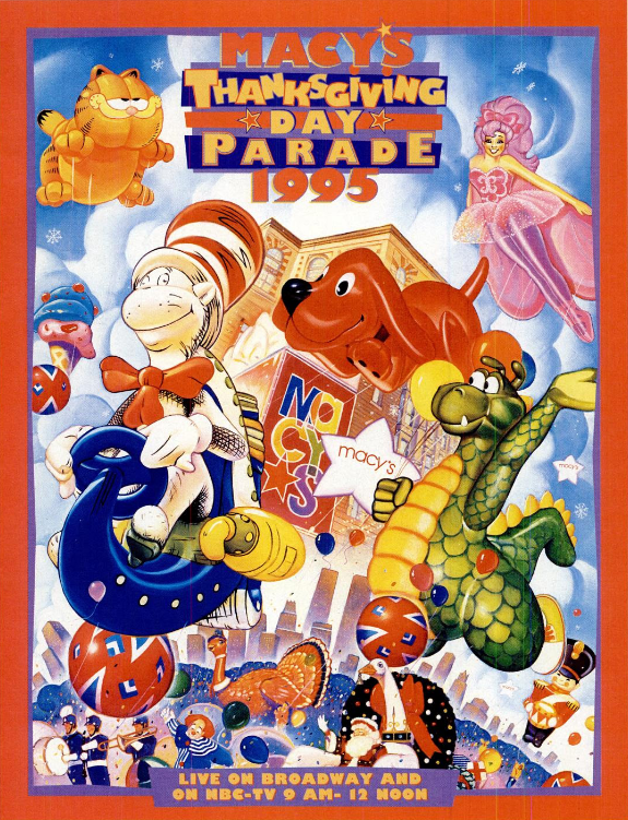 Macy's Thanksgiving Day Parade 1995 Lineup | Macy's Thanksgiving Day