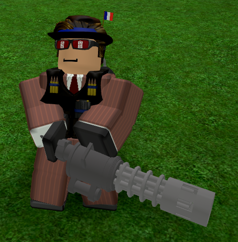 Minigun Mad City Roblox Wiki Fandom - minigun op roblox