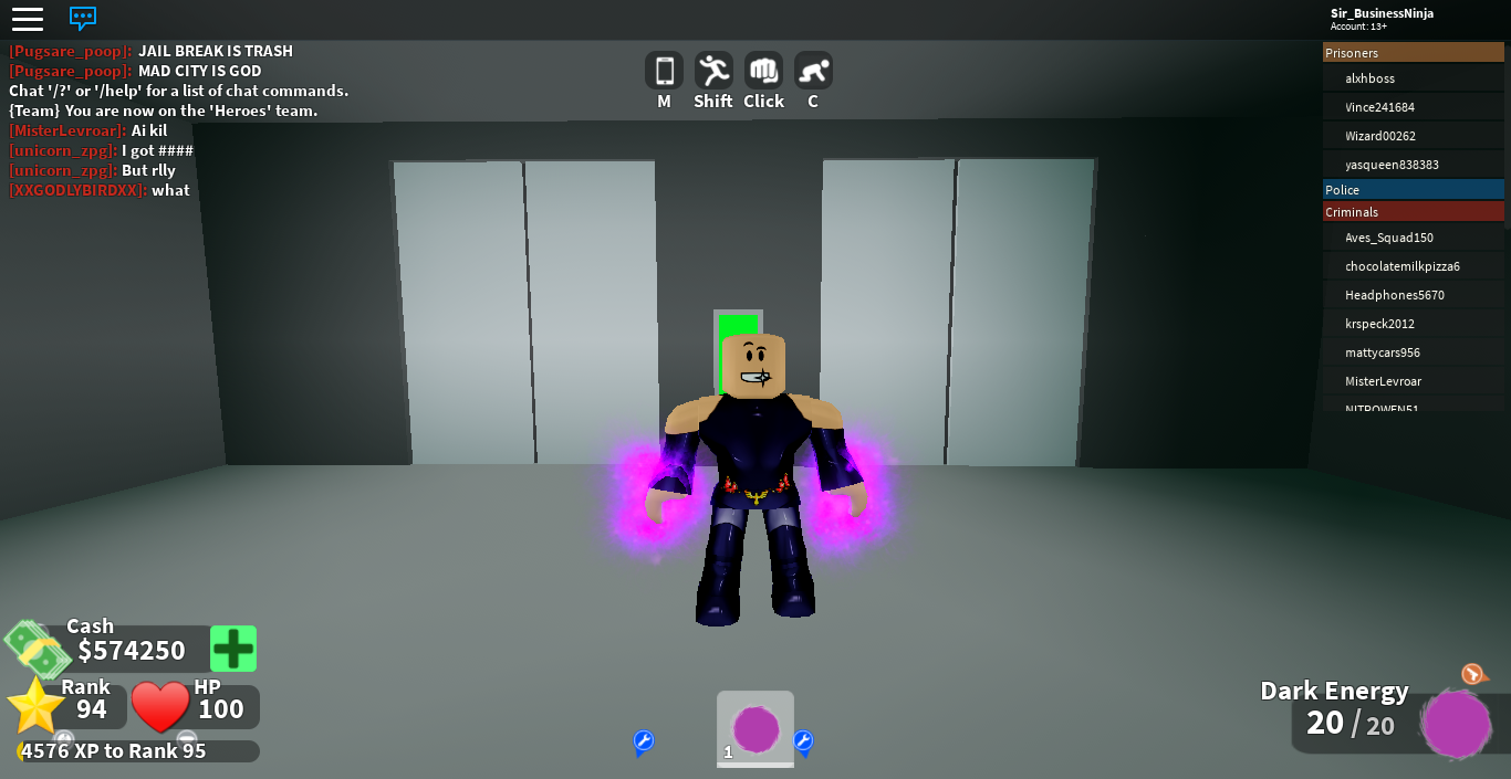 Roblox Mad City How To Get Xp